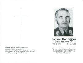 Rohregger Johann