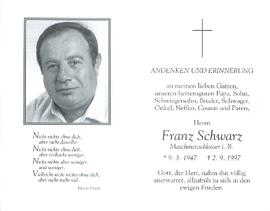 Schwarz Franz