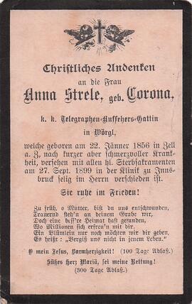 Strele Anna geb. Corona