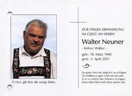Neuner Walter