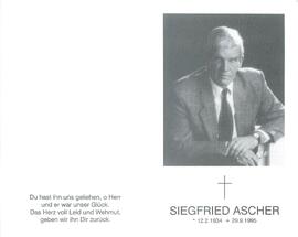 Ascher Siegfried