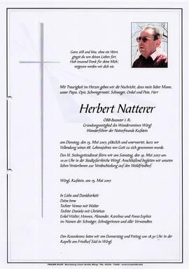 Natterer Herbert G