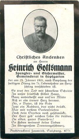 Gottsmann Heinrich