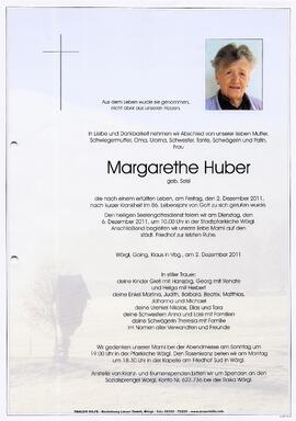 Huber Margarethe geb. Seisl G