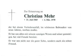 Mehr Christian
