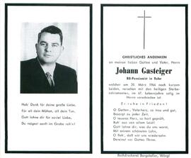 Gasteiger Johann