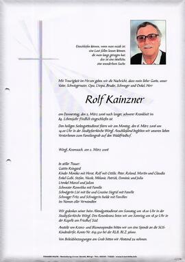Kainzner Rolf