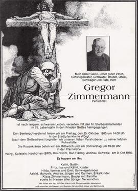 Zimmermann Gregor