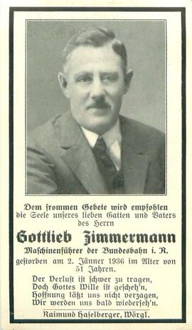 Zimmermann Gottlieb
