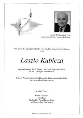 Kubicza Laszlo G