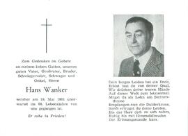 Wanker Hans