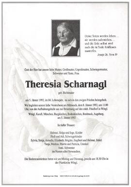 Scharnagl Theresia geb. Bichlmaier G