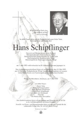 Schipflinger Hans G