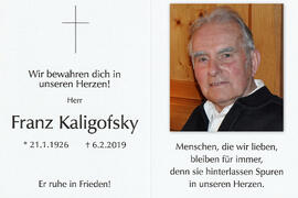 Kaligofsky Franz