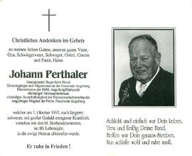 Perthaler Johann