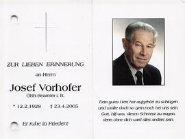 Vorhofer Josef