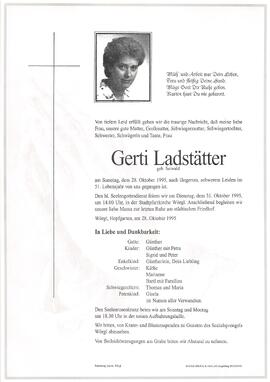 Ladstätter Gerti geb. Seiwald G