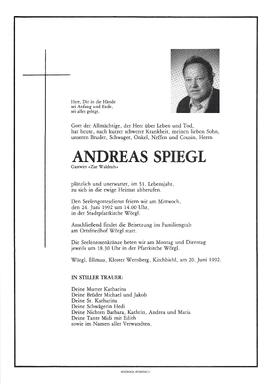 Spiegl Andreas G