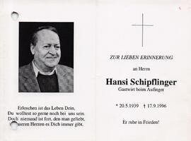 Schipflinger Hans