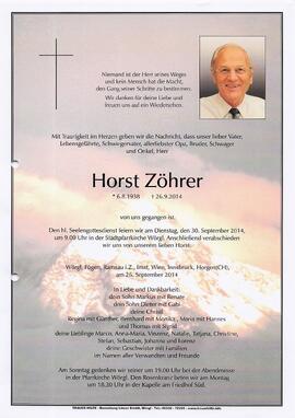 Zoehrer Horst