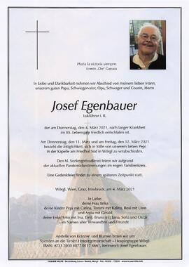 Egenbauer Josef