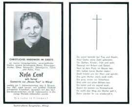 Lenk Rosa geb. Spiegl Neue Post