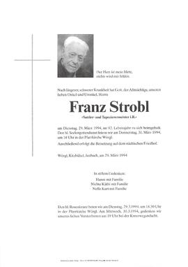 Strobl Franz G