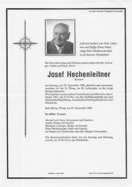 Hechenleitner Josef G