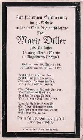 Diller Marie geb. Pallasser