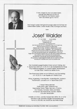 Walder Josef G