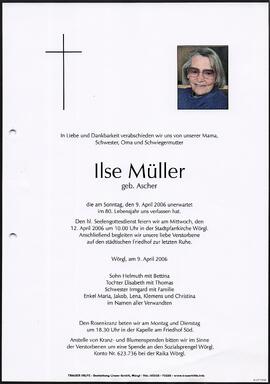 Müller Ilse geb. Ascher G