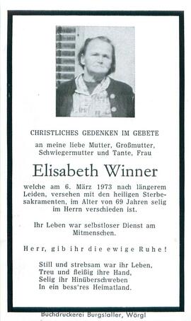 Winner Elisabeth