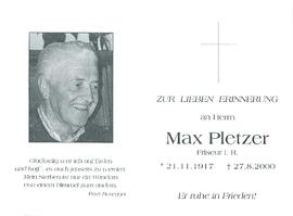 Pletzer Max