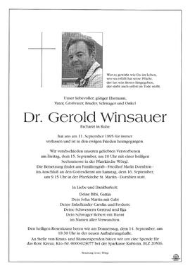 Winsauer Gerold Dr. G