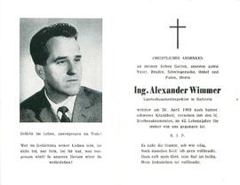 Wimmer Alexander Ing.