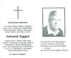Egger Johann
