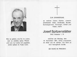 Spitzenstätter Josef