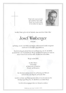 Wimberger Josef G