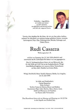 Casazza Rudi G
