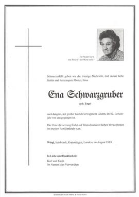 Schwarzgruber Ena geb. Engel G