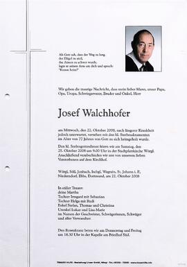 Walchhofer Josef G