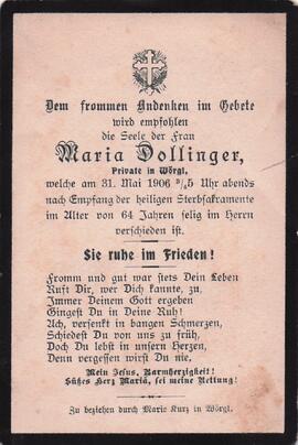 Dollinger Maria 1