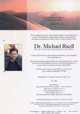 Riedl Michael Dr. G