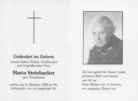 Steinbacher Maria geb. Perathoner
