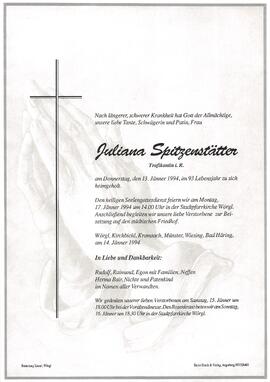 Spitzenstätter Juliana G