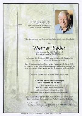 Rieder Werner G