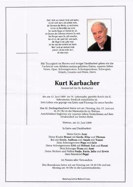 Karbacher Kurt G