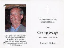 Mayr Georg