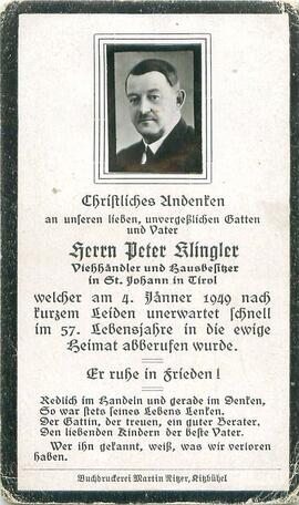Klingler Peter