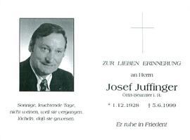 Juffinger Josef